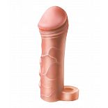 <strong>Фаллоудлинитель с кольцом COCK size M - 15 см.</strong> <br />
Представляет собой толстый презерватив с полумягкой удлиняющей вставкой перед головкой. <div class="charTableblock"><div><span>Материал</span>: киберкожа</div><div><span>Диаметр, см</span>: 3.00</div><div><span>Диаметр, см</span>: 3</div><div><span>Производитель</span>: LOVETOY (А-Полимер), Россия</div></div> Фаллоудлинитель с кольцом COCK size M - 15 см. 
Представляет собой толстый презерватив с полумягкой удлиняющей вставкой перед головкой.