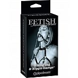 <strong>Кляп с зажимами для сосков FF Limited Edition, Черный</strong> <br />
Комплект, состоящий из кляпа и зажимами для сосков. <div class="charTableblock"> </div> Кляп с зажимами для сосков FF Limited Edition, Черный 
Комплект, состоящий из кляпа и зажимами для сосков.