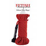 <strong>Красная веревка для фиксации Deluxe Silky Rope - 975 см.</strong> <br />
Красная веревка для фиксации Deluxe Silky Rope. <div class="charTableblock"><div><span>Длина</span>: 7-11 м.</div><div><span>Цвет</span>: красный, розовый</div><div><span>Тип</span>: веревка</div><div><span>Производитель</span>: PipeDream, США</div></div> Красная веревка для фиксации Deluxe Silky Rope - 975 см.
Красная веревка для фиксации Deluxe Silky Rope.