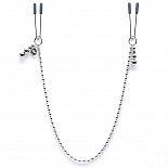 <strong>Зажимы для сосков на нитке бусин DARKER AT MY MERCY BEADED CHAIN NIPPLE CLAMPS</strong> <br />
Официальная серия товаров для взрослых «На 50 оттенков темнее», одобренная лично Э. <div class="charTableblock"><div><span>Производитель</span>: Fifty Shades of Grey, Великобритания</div></div> Зажимы для сосков на нитке бусин DARKER AT MY MERCY BEADED CHAIN NIPPLE CLAMPS
Официальная серия товаров для взрослых «На 50 оттенков темнее», одобренная лично Э.