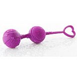 <strong>Фиолетовые шарики с массажным эффектом </strong> <br />
Фиолетовые вагинальные шарики со смещенным центром тяжести для тренировки интимных мышц и массажным эффектом. <div class="charTableblock"><div><span>Материал</span>: силикон</div><div><span>Диаметр, см</span>: 3.00</div><div><span>Диаметр, см</span>: 3</div><div><span>Производитель</span>: White Label, Китай</div></div> Фиолетовые шарики с массажным эффектом  
Фиолетовые вагинальные шарики со смещенным центром тяжести для тренировки интимных мышц и массажным эффектом.