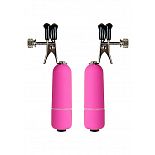 <strong>Клипсы на соски с вибрацией OUCH! Pink SH-OU039PNK</strong> <br />
"Описание: клипсы на соски с вибрацией SH-OU039RED Особенные клипсы, которые заставят дрожать тело от малейших колебаний. <div class="charTableblock"> </div> Клипсы на соски с вибрацией OUCH! Pink SH-OU039PNK 
"Описание: клипсы на соски с вибрацией SH-OU039RED Особенные клипсы, которые заставят дрожать тело от малейших колебаний.