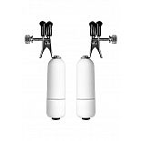 <strong>Клипсы на соски с вибрацией белые SH-OU039WHI</strong> <br />
 <div class="charTableblock"> </div> Клипсы на соски с вибрацией белые SH-OU039WHI