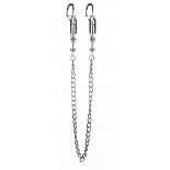 <strong>Серебристые зажимы на соски с цепочкой Helix Nipple Clamps</strong> <br />
Зажимы на соски с цепочкой от Ouch! просты в использовании и предназначены как для Него, так и для Нее. <div class="charTableblock"><div><span>Производитель</span>: Shots Media BV, Нидерланды</div></div> Серебристые зажимы на соски с цепочкой Helix Nipple Clamps
Зажимы на соски с цепочкой от Ouch! просты в использовании и предназначены как для Него, так и для Нее.