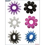 <strong>Набор из 6 эрекционных колец различной формы и цвета</strong> <br />
Кольца, набор из 6 штук, EROTICON^ Sex Ring. <div class="charTableblock"><div><span>Материал</span>: ПВХ (PVC)</div></div> Набор из 6 эрекционных колец различной формы и цвета 
Кольца, набор из 6 штук, EROTICON^ Sex Ring.