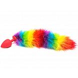 <strong>Красная силиконовая анальная пробка с радужным хвостом размера M - 8 см.</strong> <br />
Красная силиконовая анальная пробка с радужным хвостом размера M. <div class="charTableblock"> </div> Красная силиконовая анальная пробка с радужным хвостом размера M - 8 см. 
Красная силиконовая анальная пробка с радужным хвостом размера M.