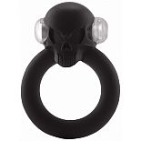 <strong>Чёрное виброкольцо Shadow Skull Cockring с черепом</strong> <br />
Виброкольцо на пенис с клиторальным стимулятором-черепом. <div class="charTableblock"><div><span>Материал</span>: силикон</div></div> Чёрное виброкольцо Shadow Skull Cockring с черепом 
Виброкольцо на пенис с клиторальным стимулятором-черепом.