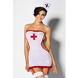 <strong>Комплект сексуальной медсестры Persea</strong> <br />
Сексуальный комплект медсестры. <div class="charTableblock"><div><span>Размер</span>: 1X (50-52)</div><div><span>Цвет</span>: белый</div><div><span>Производитель</span>: Anais, Польша</div></div> Комплект сексуальной медсестры Persea 
Сексуальный комплект медсестры.