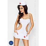 <strong>Костюм соблазнительницы-медсестры Akkie</strong> <br />
Костюм соблазнительной медсестры Akkie. <div class="charTableblock"><div><span>Размер</span>: S (42-44); M (44-46)</div><div><span>Цвет</span>: белый</div><div><span>Производитель</span>: Passion, Польша</div></div> Костюм соблазнительницы-медсестры Akkie 
Костюм соблазнительной медсестры Akkie.