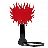 <strong>Пэдл с огненным сердцем на деревянной рукояти</strong> <br />
Пэдл с плоской рукоятью из дерева, на которой закреплено огненное сердце с помощью металлических кнопок. Есть петля для удобства использования. Длина всей шлепалки 25 см. HUSTLER знает, как правильно играть! <div class="charTableblock"> </div> Пэдл с огненным сердцем на деревянной рукояти
Пэдл с плоской рукоятью из дерева, на которой закреплено огненное сердце с помощью металлических кнопок. Есть петля для удобства использования. Длина всей шлепалки 25 см. HUSTLER знает, как правильно играть!