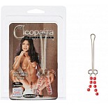 <strong>Зажим на половые губы CLEOPATRA коралловый</strong> <br />
Серебристый зажим на половые губы с перламутровыми бусинками кораллового красного цвета - две нитки по 4 бусинки диаметром 0,4 см на каждой. <div class="charTableblock"> </div> Зажим на половые губы CLEOPATRA коралловый 
Серебристый зажим на половые губы с перламутровыми бусинками кораллового красного цвета - две нитки по 4 бусинки диаметром 0,4 см на каждой.