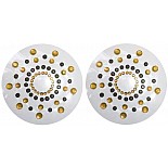 <strong>Украшение золотого цвета со стразами для сосков </strong> <br />
Украшение со стразами для сосков <div class="charTableblock"> </div> Украшение золотого цвета со стразами для сосков  
Украшение со стразами для сосков