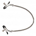 <strong>Клипсы для сосков на серебристой цепочке  EF-HM-035</strong> <br />
Клипсы на соски из серебристого металла. <div class="charTableblock"> </div> Клипсы для сосков на серебристой цепочке  EF-HM-035 
Клипсы на соски из серебристого металла.