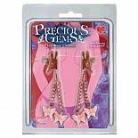 <strong>Клипсы-бабочки для сосков 1315-6 CD TS</strong> <br />
Девушки любят украшения! А это украшение, которое также подарит наслаждение! Пластиковые клипсы с реглирующимся давлением, с длинными цепочками, украшенными розовыми переливающимися бабочками! Подушечки клипсы имеют мягкие уплотнители. <div class="charTableblock"> </div> Клипсы-бабочки для сосков 1315-6 CD TS 
Девушки любят украшения! А это украшение, которое также подарит наслаждение! Пластиковые клипсы с реглирующимся давлением, с длинными цепочками, украшенными розовыми переливающимися бабочками! Подушечки клипсы имеют мягкие уплотнители.