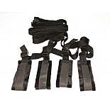 <strong>Набор ремней-фиксаторов Bed Bondage Restraint Kit</strong> <br />
Превратите свою кровать в поле сексуальной битвы с помощью набора ремней фиксаторов. <div class="charTableblock"><div><span>Материал</span>: текстиль</div><div><span>Цвет</span>: черный</div></div> Набор ремней-фиксаторов Bed Bondage Restraint Kit
Превратите свою кровать в поле сексуальной битвы с помощью набора ремней фиксаторов.