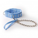 <strong>Ошейник голубой с заклепками и цепочкой 5024-5</strong> <br />
<br>Производитель: <b>СК-Визит</b><br/> <div class="charTableblock"><div><span>Материал</span>: кожзам</div><div><span>Цвет</span>: другой</div></div> Ошейник голубой с заклепками и цепочкой 5024-5 
<br>Производитель: <b>СК-Визит</b><br/>