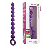 <strong>Анальная цепочка Anal Chain фиолетовая</strong> <br />
Некоторые цепочки лучше носить не снаружи, а внутри. Эта фиолетовая цепочка из 9 сросшихся капель украсит собой вашу сексуальную жизнь. <br><br>
Проникая в попку всё глубже, распирая стеночки всё сильнее, гибкий стимулятор заставит вас испытать море удовольствия! <br><br>
Колечко у основания облегчит погружение цепочки в анус.
 <div class="charTableblock"><div><span>Длина, см</span>: 20.5</div><div><span>Диаметр, см</span>: 2</div><div><span>Материал</span>: силикон</div><div><span>Цвет</span>: другой</div><div><span>Особенности</span>: цепочки, бусы</div><div><span>Длина, см</span>: 17-20</div><div><span>Диаметр, см</span>: 2</div></div> Анальная цепочка Anal Chain фиолетовая 
Некоторые цепочки лучше носить не снаружи, а внутри. Эта фиолетовая цепочка из 9 сросшихся капель украсит собой вашу сексуальную жизнь. <br><br>
Проникая в попку всё глубже, распирая стеночки всё сильнее, гибкий стимулятор заставит вас испытать море удовольствия! <br><br>
Колечко у основания облегчит погружение цепочки в анус.