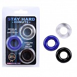 <strong>Набор разноцветных стимулирующих колец Stay Hard</strong> <br />
Набор из трех разноцветных эрекционных колец, разных по толщине и диаметру.
<br><br>Возможны варианты использования, как на фото: одновременно, так и по одному. <div class="charTableblock"> </div> Набор разноцветных стимулирующих колец Stay Hard 
Набор из трех разноцветных эрекционных колец, разных по толщине и диаметру.
<br><br>Возможны варианты использования, как на фото: одновременно, так и по одному.