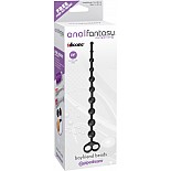 <strong>Анальная цепочка Anal Fantasy Collection Boyfriend Beads Black 465123PD</strong> <br />
Анальная цепочка сделан из высококачественного силикона, не содержит фталаты. <div class="charTableblock"><div><span>Длина, см</span>: 35</div><div><span>Диаметр, см</span>: 2.3</div><div><span>Материал</span>: силикон</div><div><span>Цвет</span>: черный</div><div><span>Особенности</span>: цепочки, бусы</div><div><span>Длина, см</span>: 25 и более</div><div><span>Диаметр, см</span>: 2</div></div> Анальная цепочка Anal Fantasy Collection Boyfriend Beads Black 465123PD 
Анальная цепочка сделан из высококачественного силикона, не содержит фталаты.