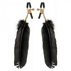 ������ �� ����� � �������� �������� GOLD FEATHER NIPPLE CLAMPS  
������������� ������ ��� ������ � ��������� ��������� �������� �����.