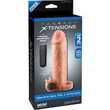 <strong>Насадка удлинитель Vibrating Real Feel 2" Extension с кольцом на мошонку телесная с вибрацией</strong> <br />
Насадка удлинитель Vibrating Real Feel 2" Extension - супер эластичная, мягкая и ультра - реалистичная.<div class="charTableblock"> </div> Насадка удлинитель Vibrating Real Feel 2" Extension с кольцом на мошонку телесная с вибрацией 
Насадка удлинитель Vibrating Real Feel 2" Extension - супер эластичная, мягкая и ультра - реалистичная.