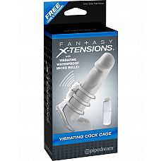 <strong>Насадка стимулирующая Vibrating Cock Cage прозрачная с вибрацией</strong> <br />
Насадка стимулирующая Vibrating Cock Cage - усилитель эрекции из трёх эластичных колец и мягким обхватом мошонки, для задержки эякуляции и безопасности.<div class="charTableblock"> </div> Насадка стимулирующая Vibrating Cock Cage прозрачная с вибрацией 
Насадка стимулирующая Vibrating Cock Cage - усилитель эрекции из трёх эластичных колец и мягким обхватом мошонки, для задержки эякуляции и безопасности.