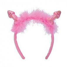 <strong>Ободок Party Gal Play Time Tiara</strong> <br />
Весёлый ободок, небольшие рожки в форме фаллосов с мордочками  среди перьев.<div class="charTableblock"> </div> Ободок Party Gal Play Time Tiara 
Весёлый ободок, небольшие рожки в форме фаллосов с мордочками  среди перьев.