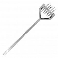 <strong>Пятирядное колесо Вартенберга из стали с хромовым покрытием</strong> <br />
Тяжелое пятирядное колесико Вартенберга из качественной стали с покрытием из хрома.<div class="charTableblock"> </div> Пятирядное колесо Вартенберга из стали с хромовым покрытием 
Тяжелое пятирядное колесико Вартенберга из качественной стали с покрытием из хрома.