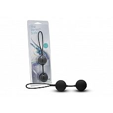 <strong>Чёрные вагинальные шарики с петлёй</strong> <br />
Два силиконовых шарика соединенных между собой.<div class="charTableblock"><div><span>Материал</span>: силикон</div><div><span>Диаметр, см</span>: 4.00</div><div><span>Диаметр, см</span>: 4</div><div><span>Производитель</span>: Seven Creations, Китай</div></div> Чёрные вагинальные шарики с петлёй 
Два силиконовых шарика соединенных между собой.