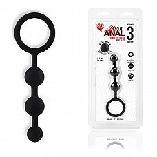 <strong>Анальные бусы из ультрабархатистого силикона 3 шарика</strong> <br />
Самый лучший мягкий и упругий материал для анальных игрушек - силикон.<div class="charTableblock"><div><span>Длина, см</span>: 13</div><div><span>Диаметр, см</span>: 2</div><div><span>Материал</span>: силикон</div><div><span>Цвет</span>: черный</div><div><span>Особенности</span>: цепочки, бусы</div><div><span>Особенности</span>: без вибрации</div><div><span>Длина, см</span>: 13-16</div><div><span>Диаметр, см</span>: 2</div></div> Анальные бусы из ультрабархатистого силикона 3 шарика 
Самый лучший мягкий и упругий материал для анальных игрушек - силикон.