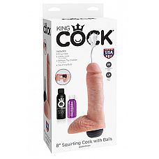  8" Squirting Cock with Balls     
 8" Squirting Cock with Balls    -   ,        .