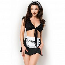 <strong>Костюм соблазнительной горничной</strong> <br />
Ваша интимная жизнь обрела характер обязанности? Поиграйте со своей партнершей в домовладельца и горничную! Позвольте себе отдавать ей приказы, а ей   раскрыть свою сексуальную сущность! Топ завязывается спереди.<div class="charTableblock"><div><span>Размер</span>: L (46-48); XL (48-50)</div><div><span>Цвет</span>: черный</div><div><span>Производитель</span>: Chilirose, Польша</div></div> Костюм соблазнительной горничной 
Ваша интимная жизнь обрела характер обязанности? Поиграйте со своей партнершей в домовладельца и горничную! Позвольте себе отдавать ей приказы, а ей   раскрыть свою сексуальную сущность! Топ завязывается спереди.