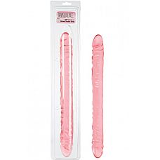   TRANS 17.5" VEINED DBL DONG 
  TRANS 17.