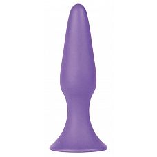    Silky Buttplug Big Purple - 16 . 
         .