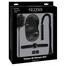     Fetish Fantasy Limited Edition Tease-N-Please Kit - Black 
   BDSM-     Fetish Fantasy Series Limited Edition,       " ".