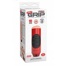  - Pipedream Extreme Toyz Mega Grip Vibrating Stroker Mouth 
-  Pipedream Extreme Toyz Mega Grip Vibrating Stroker Mouth -      .
