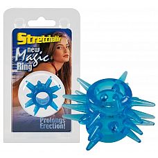 <strong>Шипастое голубое эрекционное кольцо Magic Blue</strong> <br />
Мега оргазмы для вас обоих! Хорошо растягивающееся кольцо из синего геля, которое продлевает эрекцию, в то время как внушительные гвоздики щекочут Вашего партнера в экстазе.<div class="charTableblock"><div><span>Материал</span>: ПВХ (PVC)</div></div> Шипастое голубое эрекционное кольцо Magic Blue 
Мега оргазмы для вас обоих! Хорошо растягивающееся кольцо из синего геля, которое продлевает эрекцию, в то время как внушительные гвоздики щекочут Вашего партнера в экстазе.