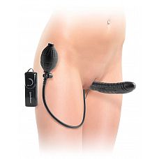     Inflatable Vibrating Strapless Strap-On - 16,5 . 
            Inflatable Vibrating Strapless Strap-On.