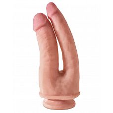   Dual Density Double Penetrator - 21,5 . 
    King Cock Plus Dual Density.