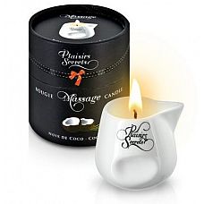      Bougie de Massage Gourmande Coco - 80 . 
 ,        .