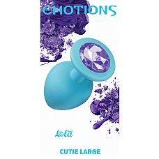   Emotions Cutie Large Turquoise light purple crystal 4013-04Lola 
