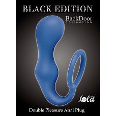      Double Pleasure Anal Plug Blue  4217-03Lola 
