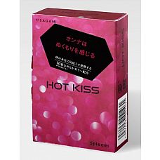 <strong>Презервативы с разогревающей смазкой Hot Kiss - 5 шт.</strong> <br />
В этой яркой, переливающейся алмазным блеском упаковке вы найдете новый вид презервативов Sagami Hot Kiss - для того, чтобы женщина могла почувствовать особое тепло.<div class="charTableblock"><div><span>Производитель</span>: Sagami, Япония</div></div> Презервативы с разогревающей смазкой Hot Kiss - 5 шт.
В этой яркой, переливающейся алмазным блеском упаковке вы найдете новый вид презервативов Sagami Hot Kiss - для того, чтобы женщина могла почувствовать особое тепло.