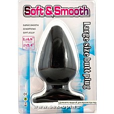 ������� �������� ������ Lage size butt plug (ToyFa 881306) 
��� ����-������� ������� ���������� ��� ��������� ������ ��������. ��������� � ����� ������� ���������� (12,2 �� � �����, ��� �������� 6,1 ��) �������� ������ �� ��������� cyber-jellee ���������� ������� ��������� � ����� � ����������� ������ ���������.