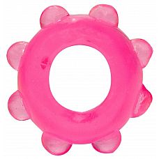 <strong>Розовое эрекционное кольцо с шишечками</strong> <br />
Мягкое эрекционное кольцо на пенис. Очень эластичное. <div class="charTableblock"><div><span>Материал</span>: силикон</div></div> Розовое эрекционное кольцо с шишечками 
Мягкое эрекционное кольцо на пенис. Очень эластичное.