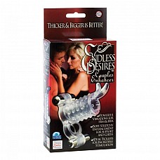 <strong>Насадка с двумя виброэлементами Endless Desires Couples Enhancer 1632-00BXSE</strong> <br />
Прозрачная вибронасадка с клиторальным стимулятором,с петлей для мошонки и двойной вибростимуляцией.<div class="charTableblock"> </div> Насадка с двумя виброэлементами Endless Desires Couples Enhancer 1632-00BXSE
Прозрачная вибронасадка с клиторальным стимулятором,с петлей для мошонки и двойной вибростимуляцией.