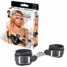 <strong>Наручники-унисекс на цепи LF1673</strong> <br />
Черные оковы для запястий из суперкачественной искусственной кожи.<div class="charTableblock"><div><span>Материал</span>: кожзам</div><div><span>Цвет</span>: черный</div><div><span>Производитель</span>: Lux Fetish, США</div></div> Наручники-унисекс на цепи LF1673
Черные оковы для запястий из суперкачественной искусственной кожи.