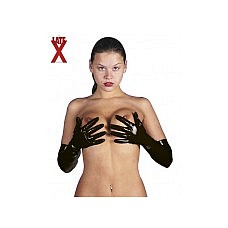    Latex Gloves Black 
    .