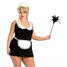 <strong>Игровое платье горничной "Винона"</strong> <br />
Игровое платье горничной "Винона"<div class="charTableblock"><div><span>Размер</span>: 2X (52-54)</div><div><span>Цвет</span>: белый</div><div><span>Производитель</span>: SoftLine, Польша</div></div> Игровое платье горничной "Винона" 
Игровое платье горничной "Винона"