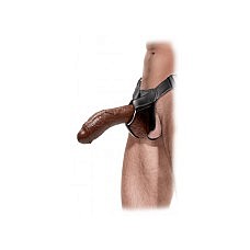    Hollow Strap-On Brown 
